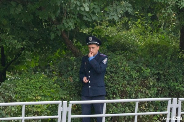 Янукович у Луцьку: засилля міліції і величезні затори. ФОТО