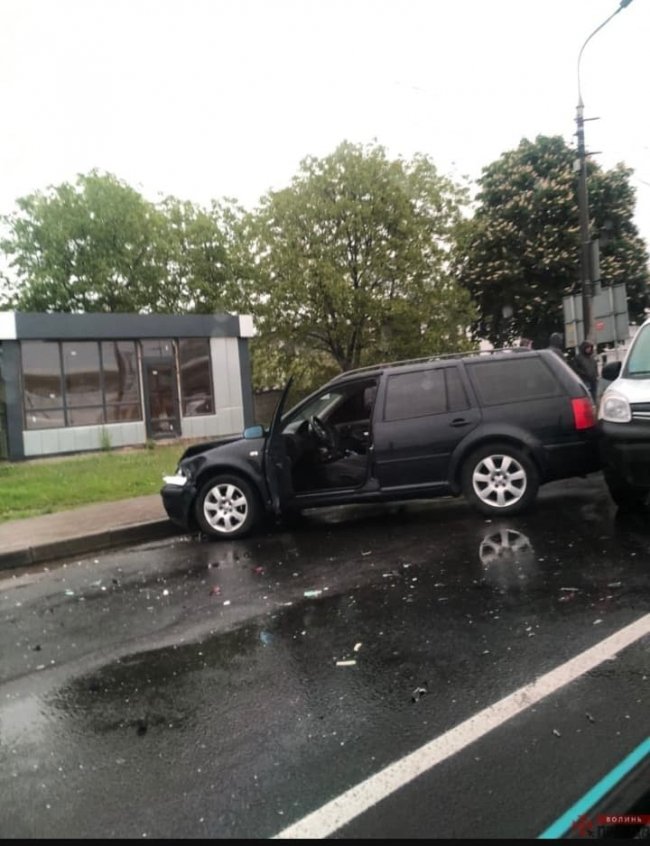 У Луцьку сталася аварія. ФОТО