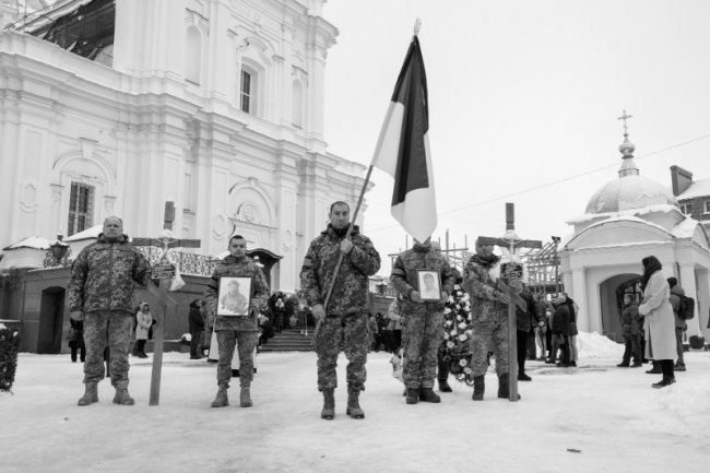 У Луцьку попрощалися із двома Героями Миколою Мялковським та Романом Образцовим