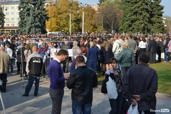 Марш героїв у Луцьку. ФОТО. ВІДЕО