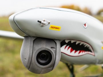 Вперше показали, як працює український дрон-розвідник. ВІДЕО