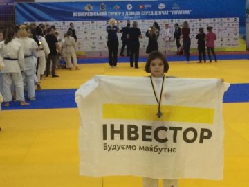 Маленька лучанка стала призеркою всеукраїнського турніру з дзюдо 