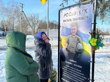 У селі на Волині відкрили Алею Слави полеглим воїнам-односельчанам. ФОТО
