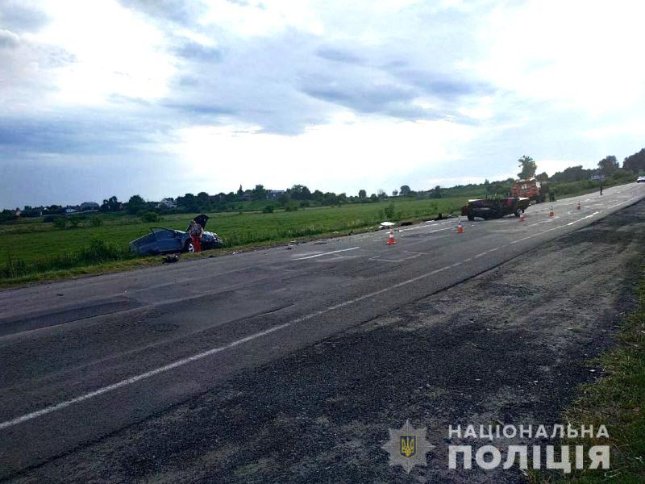 Смертельна аварія на дорозі Луцьк-Рівне: за кермом авто перебував волинянин. ФОТО