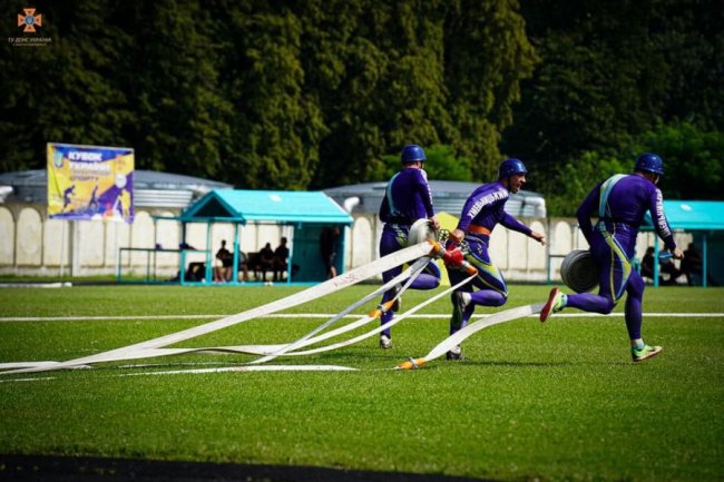 Волинські рятувальники здобули Кубок України з пожежно-прикладного спорту. ФОТО