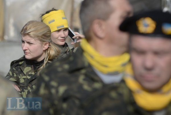 Перші добровольці Нацгвардії вирушили на навчання. ФОТО. ВІДЕО