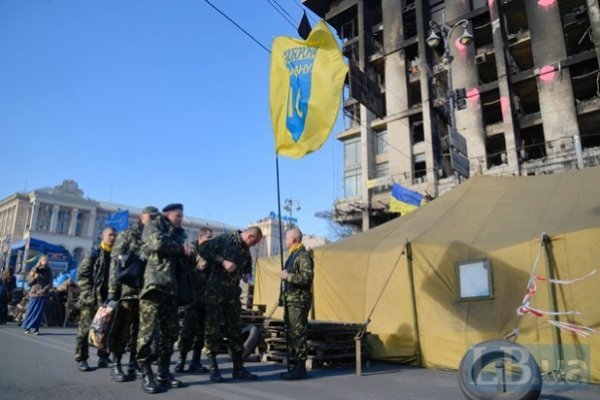 Перші добровольці Нацгвардії вирушили на навчання. ФОТО. ВІДЕО