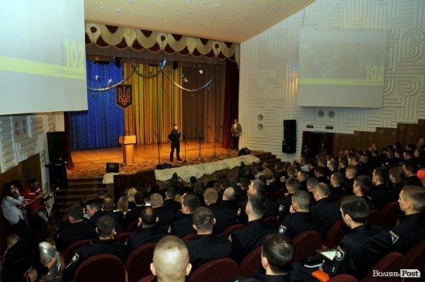 Фото з першого «дня народження» патрульної поліції Луцька