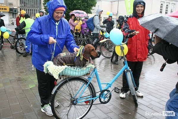 Велодень у Луцьку. ФОТО
