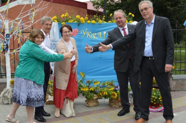 Волинське місто на День Незалежності відвідала німецька делегація. ФОТО