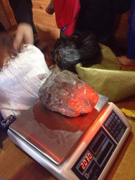 У сусідній області СБУ вилучила сто п’ятнадцять кілограмів бурштину. ФОТО. ВІДЕО