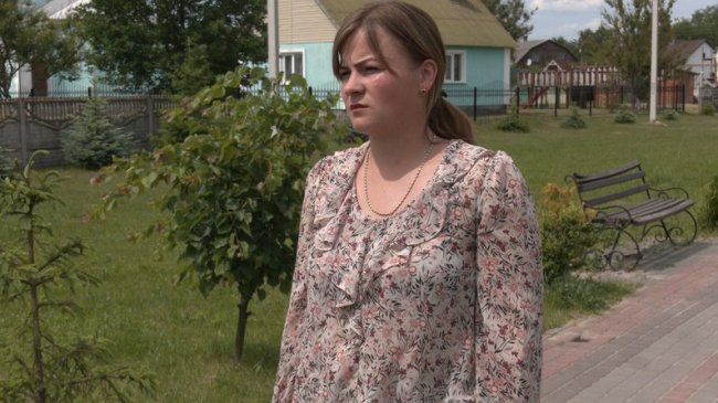 Староста села Мельники на Волині Руслана Сидорук. 