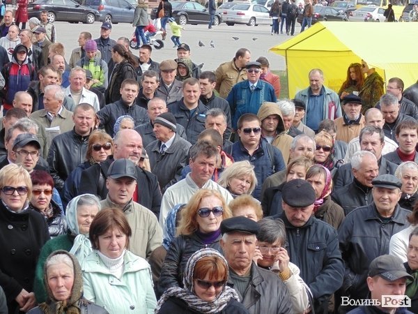 «Нові люди – нова влада», - віче у Луцьку. ФОТО. ВІДЕО