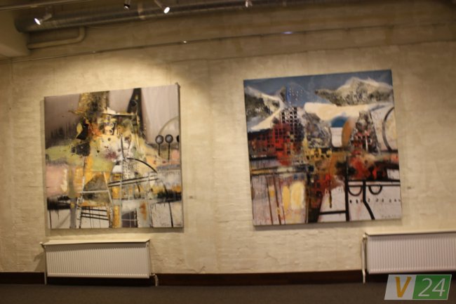 У Луцьку відкрили виставку картин Миколи Журавля. ФОТО