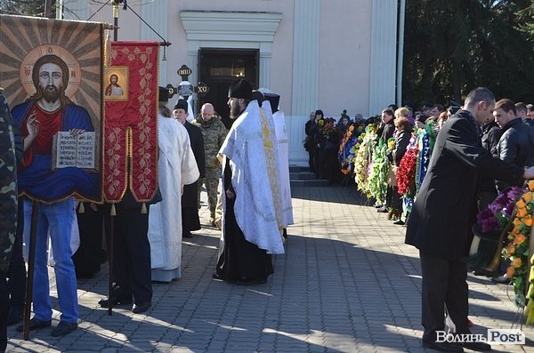 У Луцьку попрощалися із загиблим працівником СБУ. ФОТО