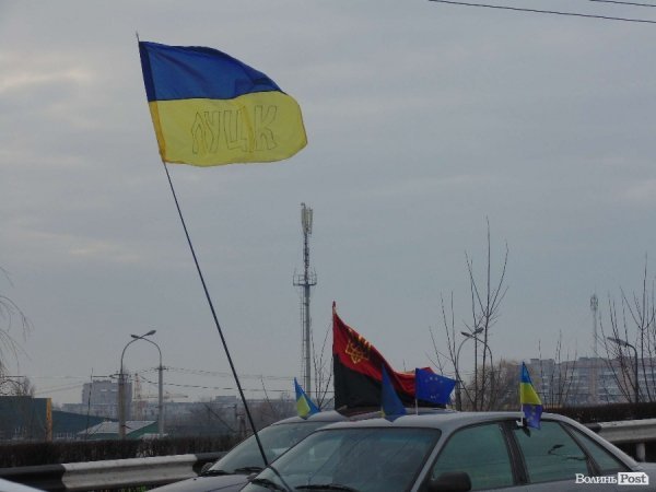 Хода до «площі Героїв Майдану» в Луцьку. ФОТО. ВІДЕО