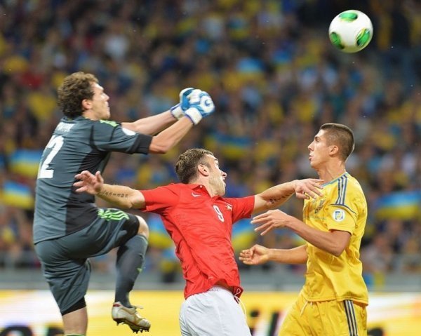 Фото матчу Україна ‒ Англія