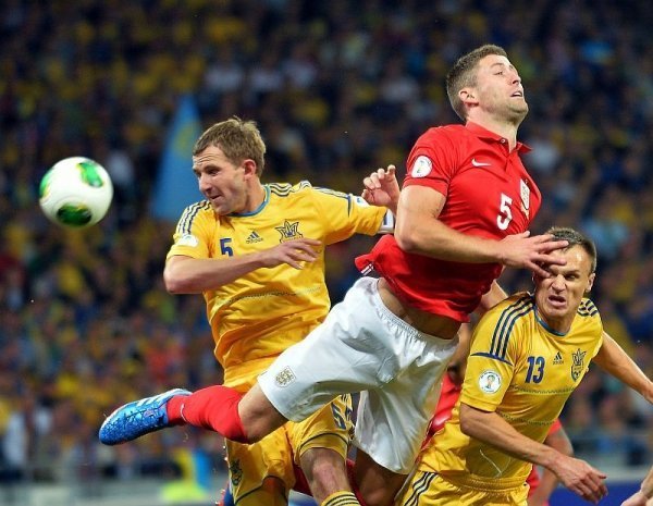 Фото матчу Україна ‒ Англія