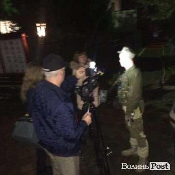 У Луцьку чоловік погрожував у поліції самопідпалом на камеру «Аверсу»