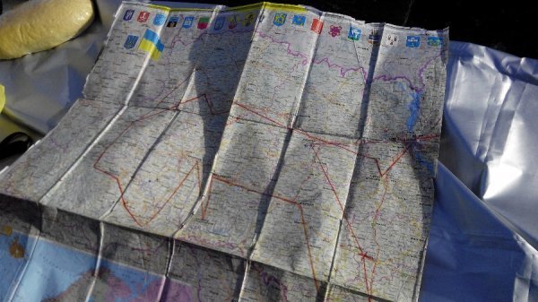 Організаторка «Великої української ходи» зупинилась у Володимирі-Волинському. ФОТО