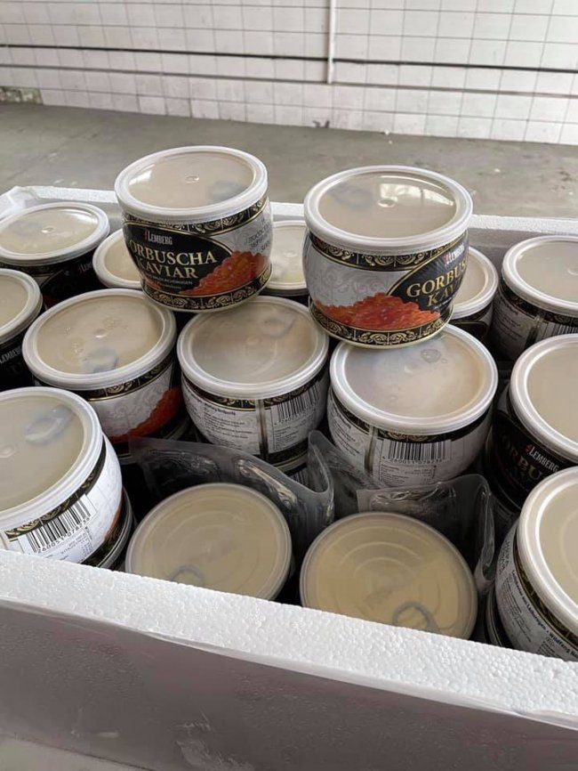 На «Ягодині» вилучили понад 100 кілограмів ікри 