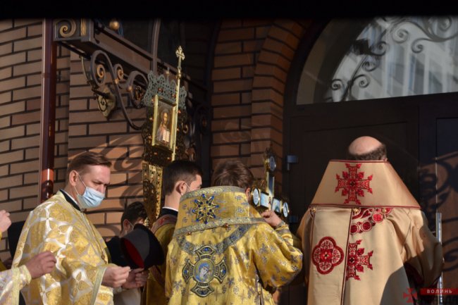 У Луцьку освятили університетський храм Святої Софії. ФОТО