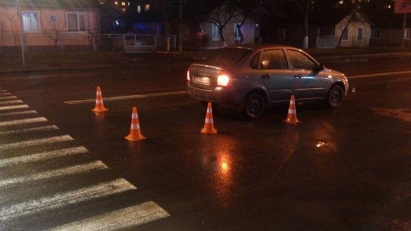 У Луцьку збили жінку на пішохідному переході. ФОТО 