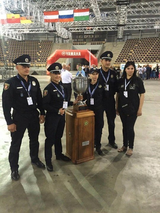 Луцькі патрульні взяли участь у міжнародному автопробігу поліцейських. ФОТО