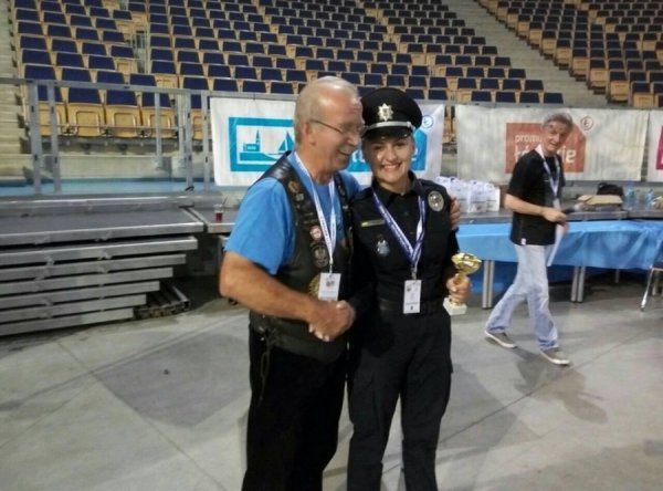 Луцькі патрульні взяли участь у міжнародному автопробігу поліцейських. ФОТО