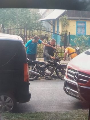 На Волині велосипедистка зіткнулася з п`яним мотоциклістом. ФОТО