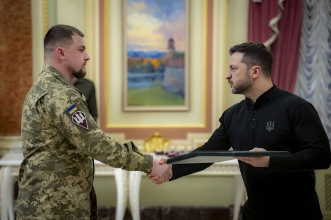 Молодий військовий з Боратинської громади отримав орден від Зеленського 