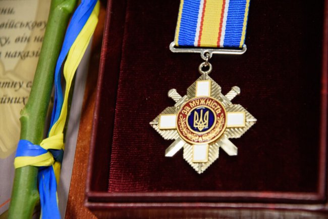 У Луцьку вручили орден «За мужність» військовому Олексію Філімонову