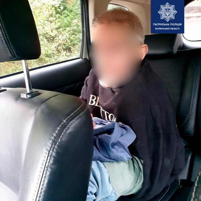 Волинські патрульні розшукали чоловіка, який пішов з дому