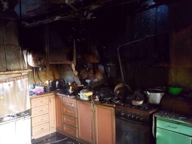 На Волині вночі горіла літня кухня