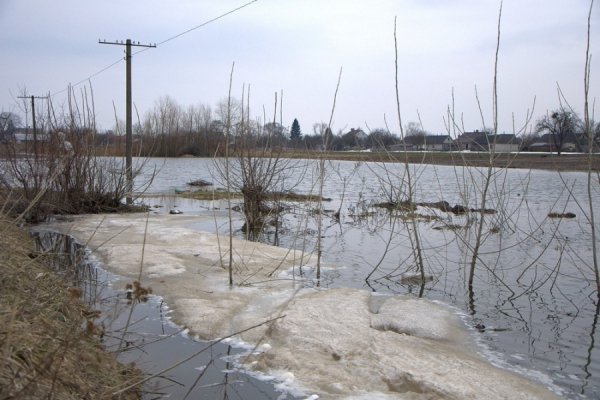 Під Луцьком підтоплює села. ФОТО