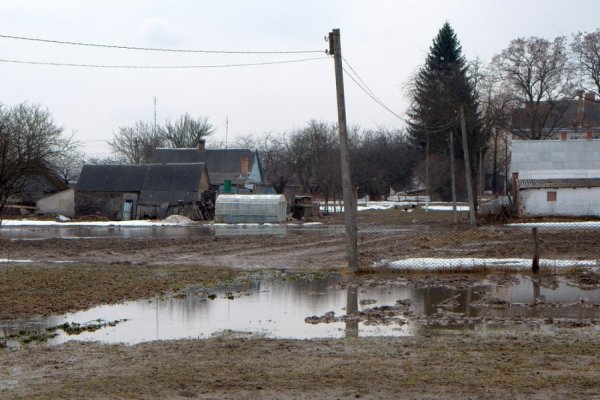 Під Луцьком підтоплює села. ФОТО