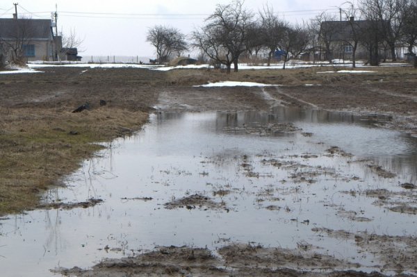 Під Луцьком підтоплює села. ФОТО
