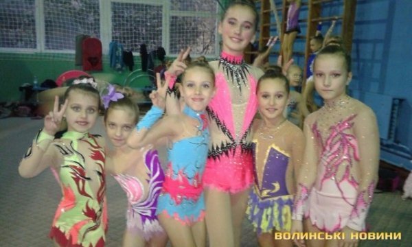 Волинські гімнастки привезли з Києва 8 медалей