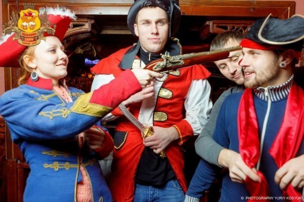 Піратська вечірка в луцькому клубі. ФОТО. ВІДЕО