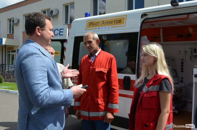 Любомльський район отримав надсучасну «швидку» від Фонду Ріната Ахметова