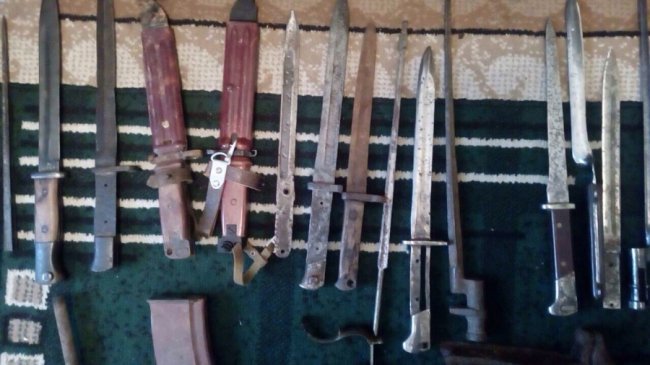 На Волині вилучили арсенал зброї
