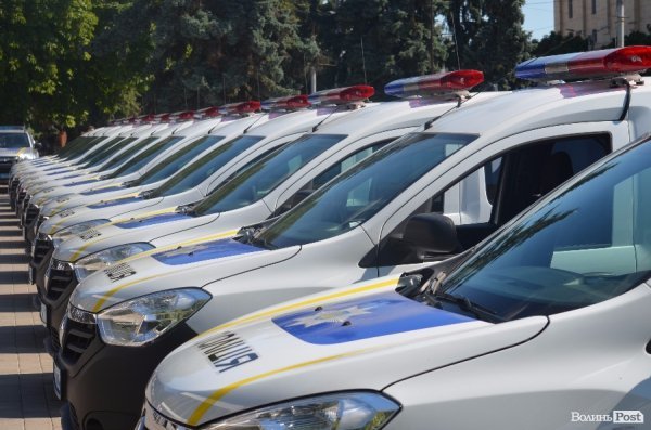 В Луцьку презентували групи реагування патрульної поліції. ФОТОРЕПОРТАЖ