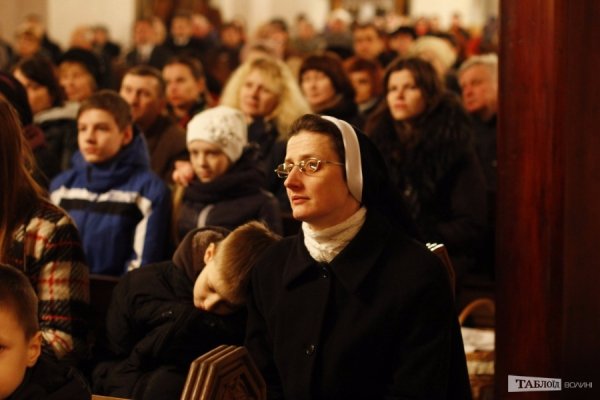 Як Луцькі католики святували Пасху. ФОТО