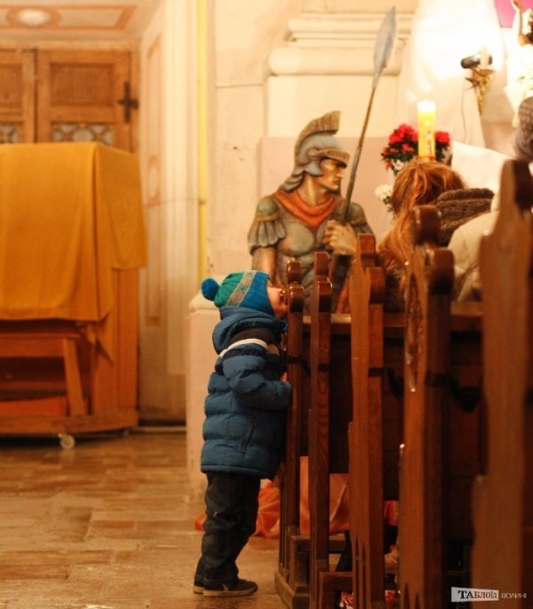Як Луцькі католики святували Пасху. ФОТО