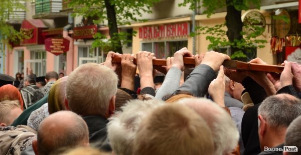 Хресна дорога у Луцьку. ФОТО