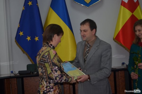 У Луцьку привітали працівників сфери культури. ФОТО