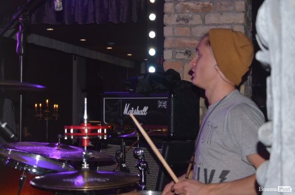 Вперше у Луцьку виступив рок-гурт «Bahroma».ФОТО