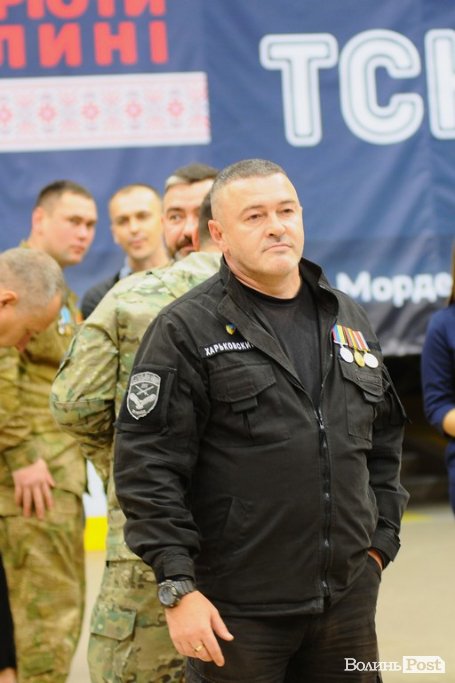 Атовець, очільник громадського формування «БУГ» Олександр Харківський 