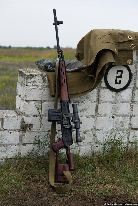 Снайперська гвинтівка Драгунова, з якої стріляли у бронежилети