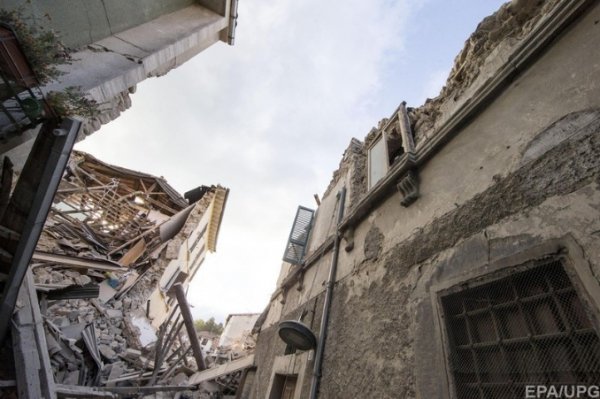 У центральній Італії - землетрус. ФОТО